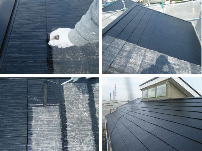 3〜4日目 上塗り作業（2回塗り）